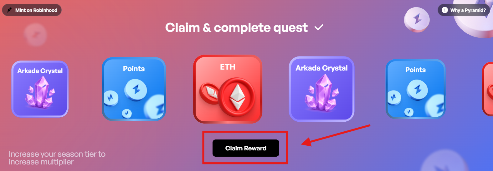 One quest, any of the three networks